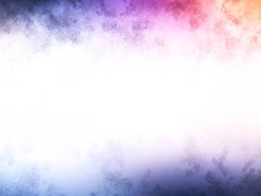 Beyaz ve mavi kenarlıklı renkli bir arkaplan