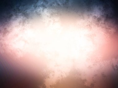 Kırmızı ve mavi gökyüzü ile bulanık bir arkaplan