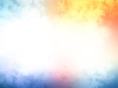 Bulanık gökyüzü ile renkli bir arkaplan