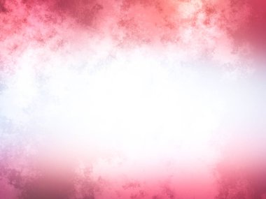 Beyaz ve kırmızı kenarlı pembe ve mavi bir arkaplan.