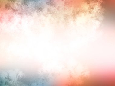 Kırmızı ve mavi gökyüzü ile bulanık bir arkaplan