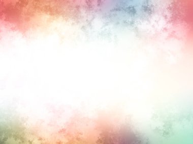 Bulanık gökyüzü ile renkli bir arkaplan