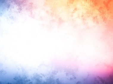Bulanık gökyüzü ile renkli bir arkaplan