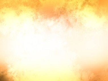 Beyaz ve siyah kenarlı sarı ve turuncu bir arkaplan