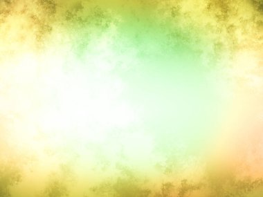 Yeşil ve sarı bir arka plan ve soluk bir etki