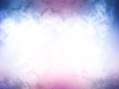 Beyaz ve mavi kenarlı pembe ve mavi bir arkaplan