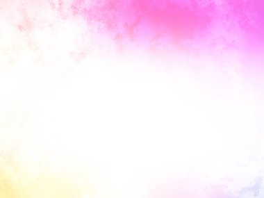 Tek bir uçakla dolu renkli bir bulut.