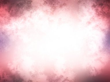 Beyaz çemberli pembe ve mavi bir arkaplan