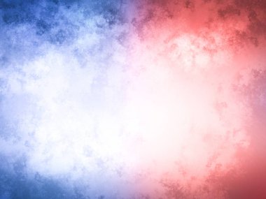 Beyaz ve mavi kenarlı kırmızı ve mavi bir arkaplan