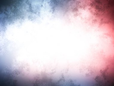 Beyaz ve mavi kenarlı kırmızı ve mavi bir arkaplan