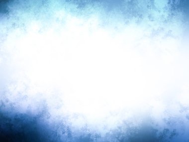 Bulanık gökyüzü ile mavi ve beyaz bir arkaplan