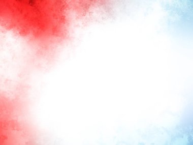 Beyaz kenarlı kırmızı, beyaz ve mavi bir arkaplan