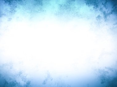 Ortasında ışık olan mavi ve beyaz bir arkaplan