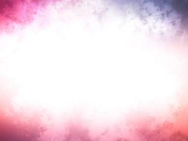 Beyaz çemberli pembe ve mavi bir arkaplan