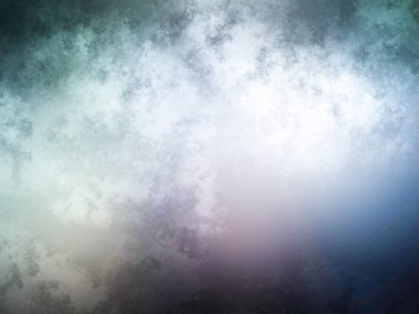 Bulanık bir arkaplan, mavi bir gökyüzü ve beyaz siyah bir saat.