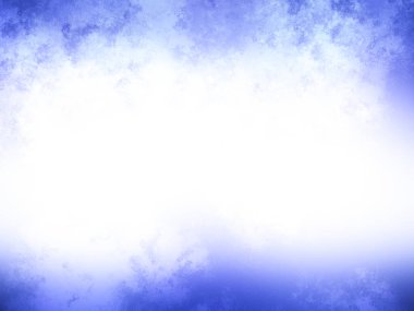 Bulanık gökyüzü ile mavi ve beyaz bir arkaplan