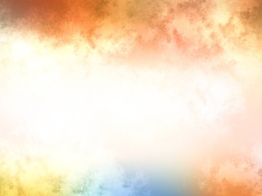 Bulanık gökyüzü ile renkli bir arkaplan