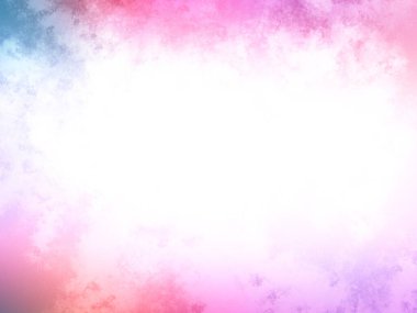 Pembe ve mavi renkli renkli renkli bir bulut arkaplanı