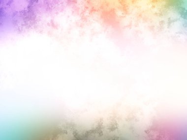 Gökkuşağı bulutlu renkli bir arkaplan