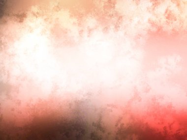 Siyah beyaz saati olan kırmızı ve beyaz bir arkaplan.