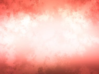 Beyaz ve siyah köpekli kırmızı ve pembe bir arka plan.