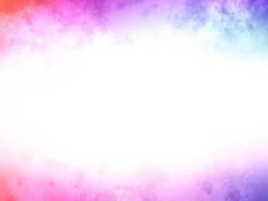 Metin için beyaz alanı olan renkli bir arkaplan