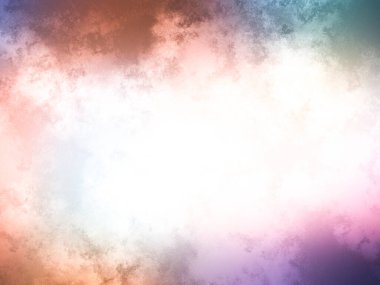 Bulanık gökyüzü ile renkli bir arkaplan