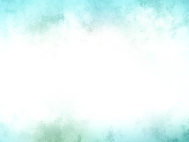 Beyaz gökyüzü ile mavi ve yeşil bir arkaplan