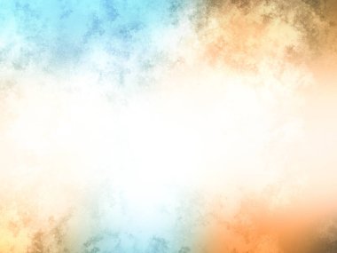 Bulanık gökyüzü ile renkli bir arkaplan