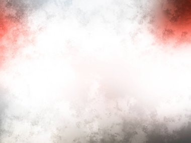 Siyah beyaz resimli kırmızı ve beyaz bir arkaplan