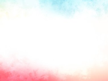 Yumuşak odaklı renkli bir bulut arkaplanı