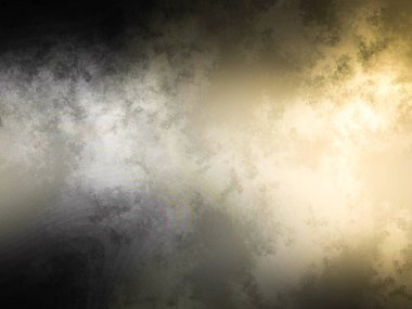 Gökyüzündeki bir gökkuşağının siyah beyaz fotoğrafı.