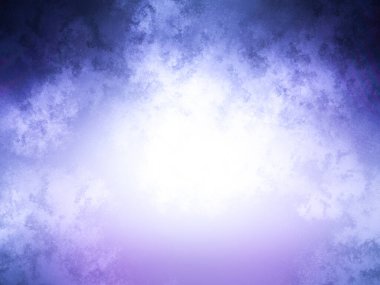 Mor ve mavi arkaplan ve beyaz ışık
