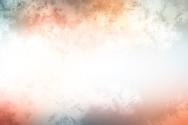 Bulanık gökyüzü ile renkli bir arkaplan