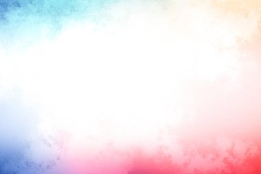 Gökyüzü ve bulutlarla dolu renkli bir arkaplan