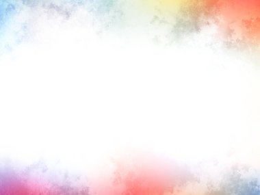 Metin için beyaz alanı olan renkli bir arkaplan