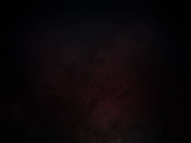 Tavandan kırmızı ışık çıkan karanlık bir oda.