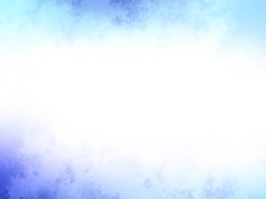 Gökyüzü ve bulutları olan mavi ve beyaz bir arkaplan