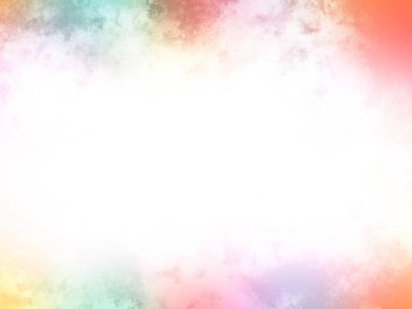 Beyaz merkezli renkli bir arkaplan