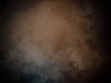 Kahverengi ve mavi renkli koyu bir arkaplan