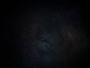 Siyah ve mavi renk şemasına sahip koyu bir arkaplan