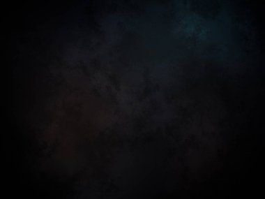 Siyah ve mavi renk şemasına sahip koyu bir arkaplan