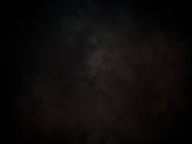 Kara bir arka plan, karanlık bir gökyüzü ve birkaç bulut.