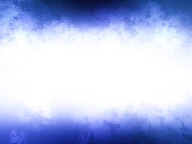 bulanık kenarlıklı mavi ve beyaz arkaplan