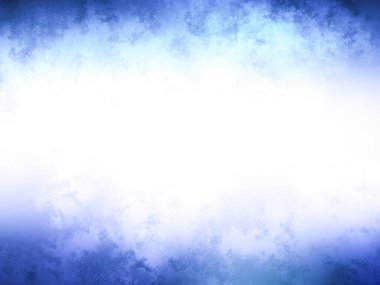 Bulanık gökyüzü ile mavi ve beyaz bir arkaplan