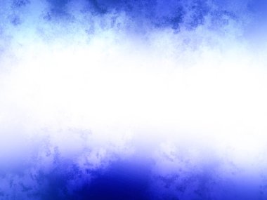 Bulanık gökyüzü ile mavi ve beyaz bir arkaplan