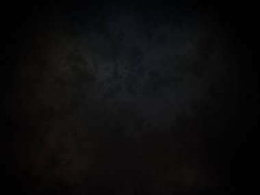 Kara bir arka plan, karanlık bir gökyüzü ve birkaç bulut.