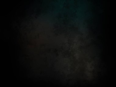 Kara bir arka plan, karanlık bir gökyüzü ve birkaç bulut.