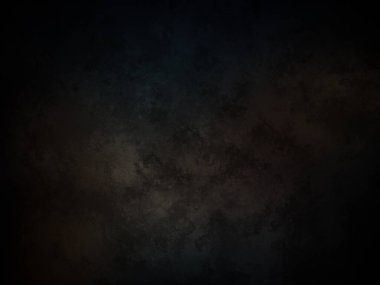 Siyah ve mavi renk şemasına sahip koyu bir arkaplan