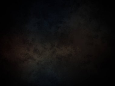 Siyah ve mavi renk şemasına sahip koyu bir arkaplan